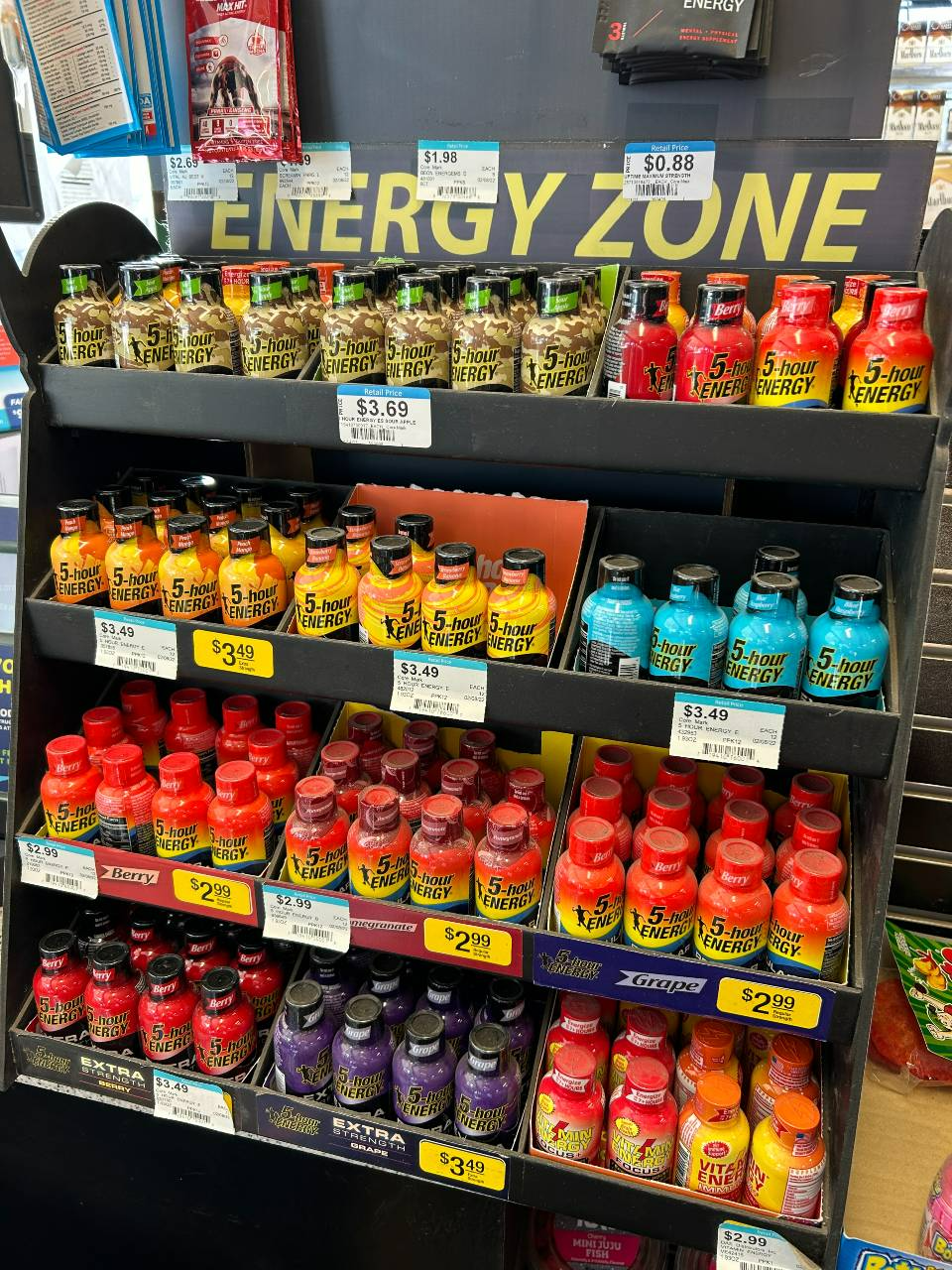 5-Hour Energy shot bottle