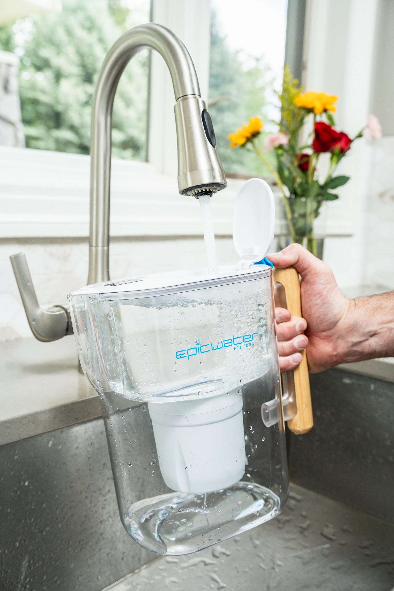 Pure XP Pitcher | Reduces Fluoride, PFAS, & Parasites