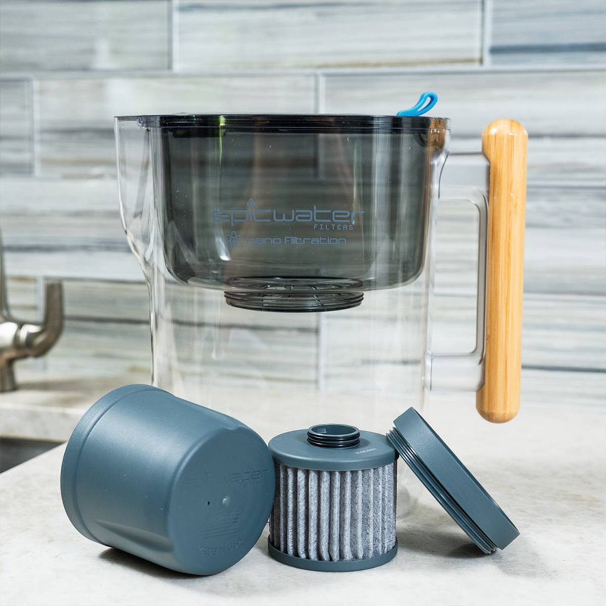 Nano XP Wasserfilterkanne | Reduziert Bakterien und PFAS