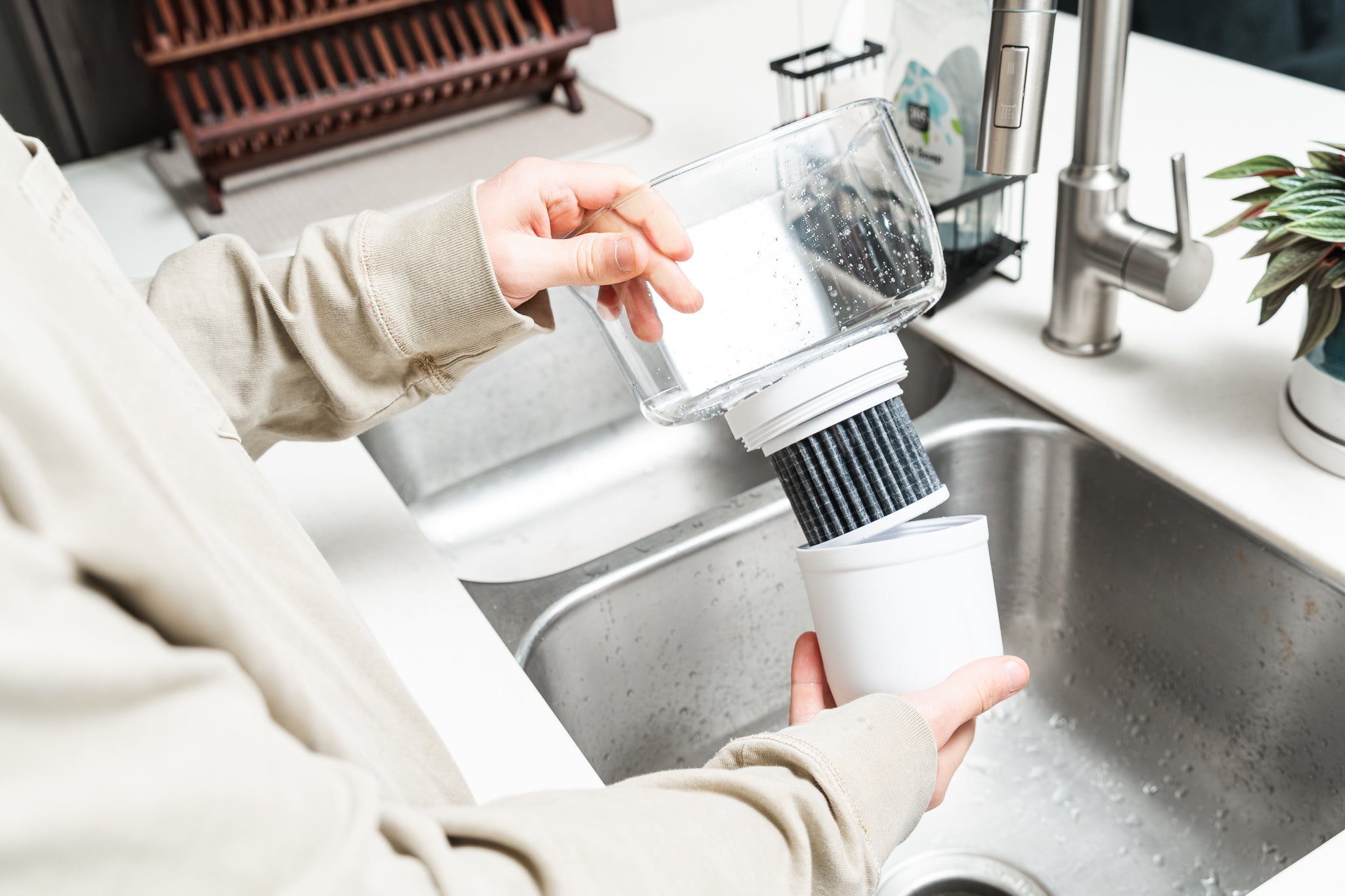 Pure XP Pitcher | Reduces Fluoride, PFAS, & Parasites