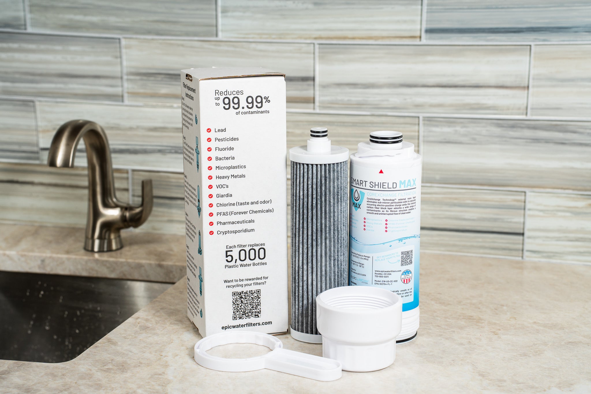 Epic Smart Shield Max with Dedicated Faucet