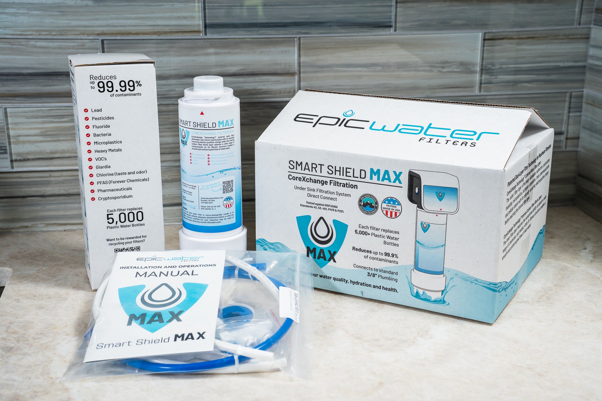 Epic Smart Shield Max with Dedicated Faucet