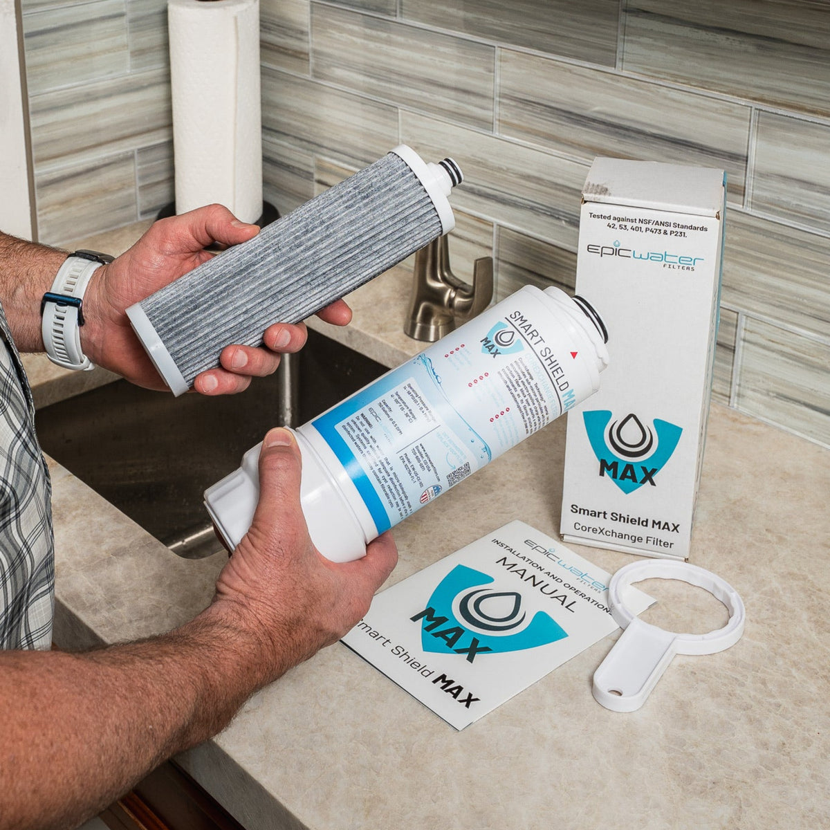 Cartuccia di ricambio Epic Smart Shield Max