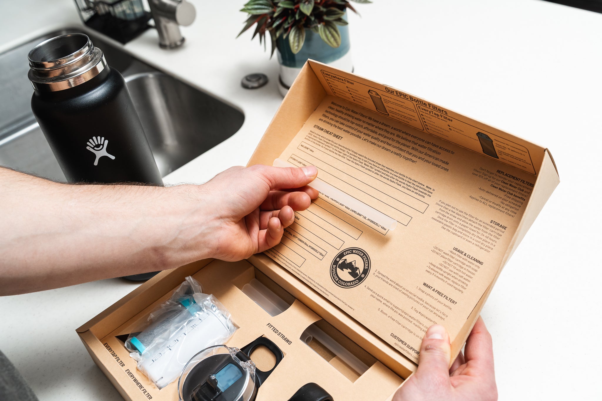 The Answer 2.0 | Compatible With Hydro Flask, Nalgene, and More!