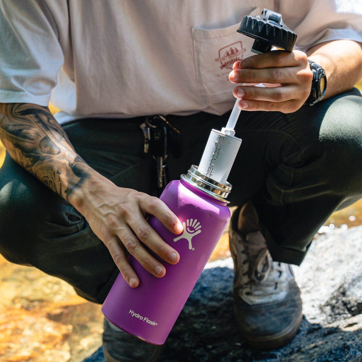 The Answer 2.0 | Compatible With Hydro Flask, Nalgene, and More!