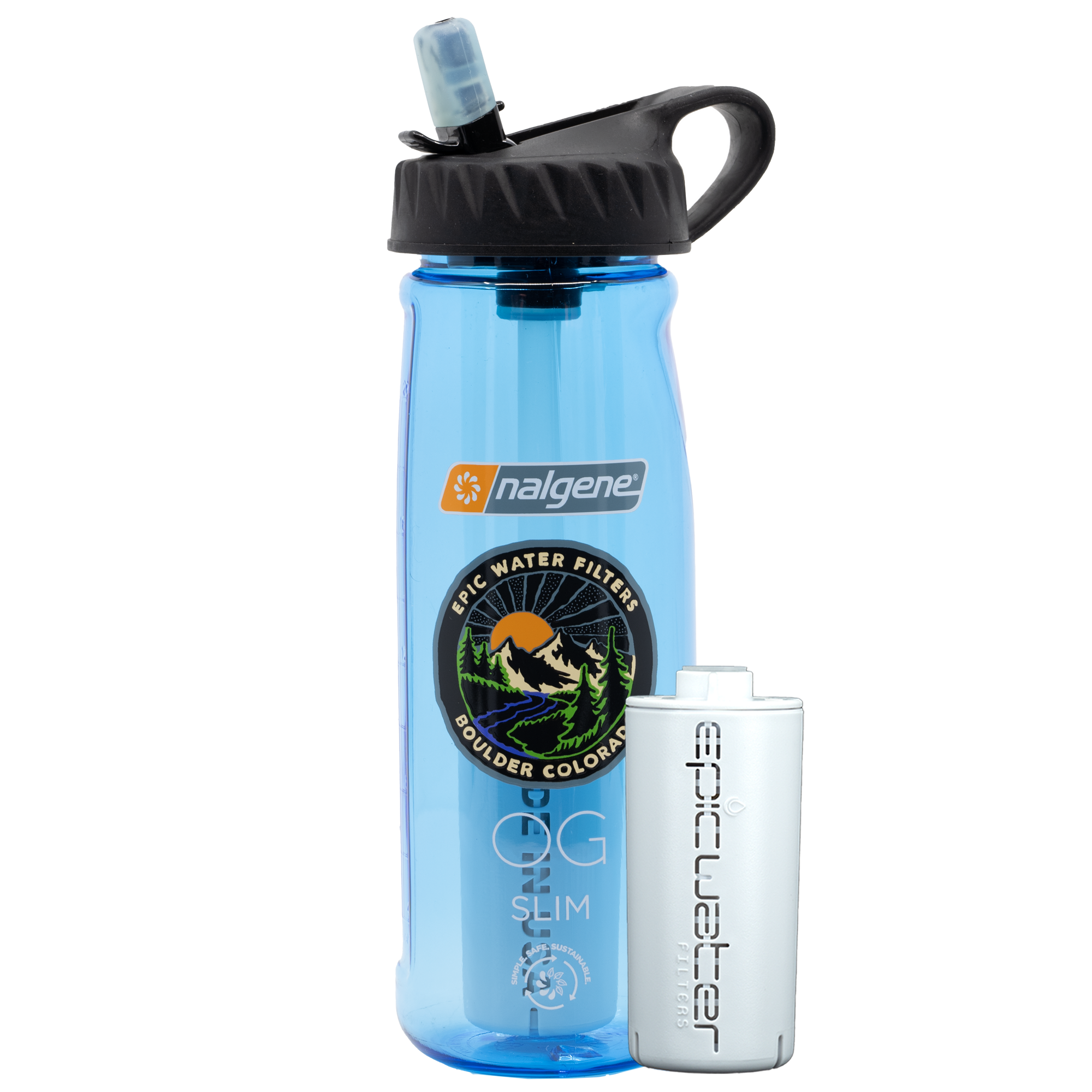 Epic Nalgene OG Slim | 24 oz Epic Water Filters USA