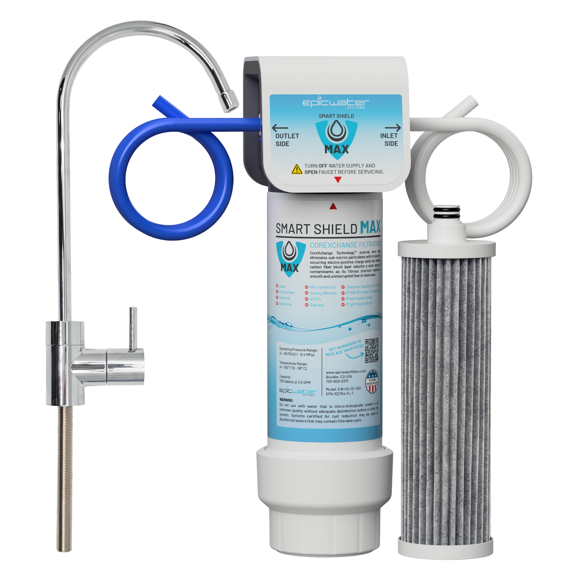 Epic Smart Shield Max with Dedicated Faucet