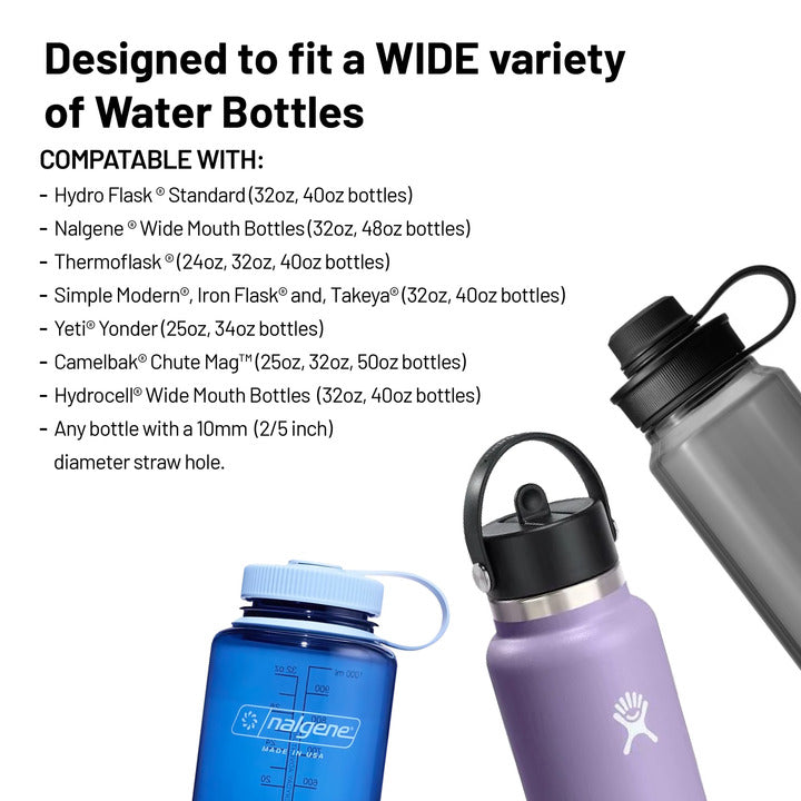 The Answer 2.0 | Compatible With Hydro Flask, Nalgene, and More!