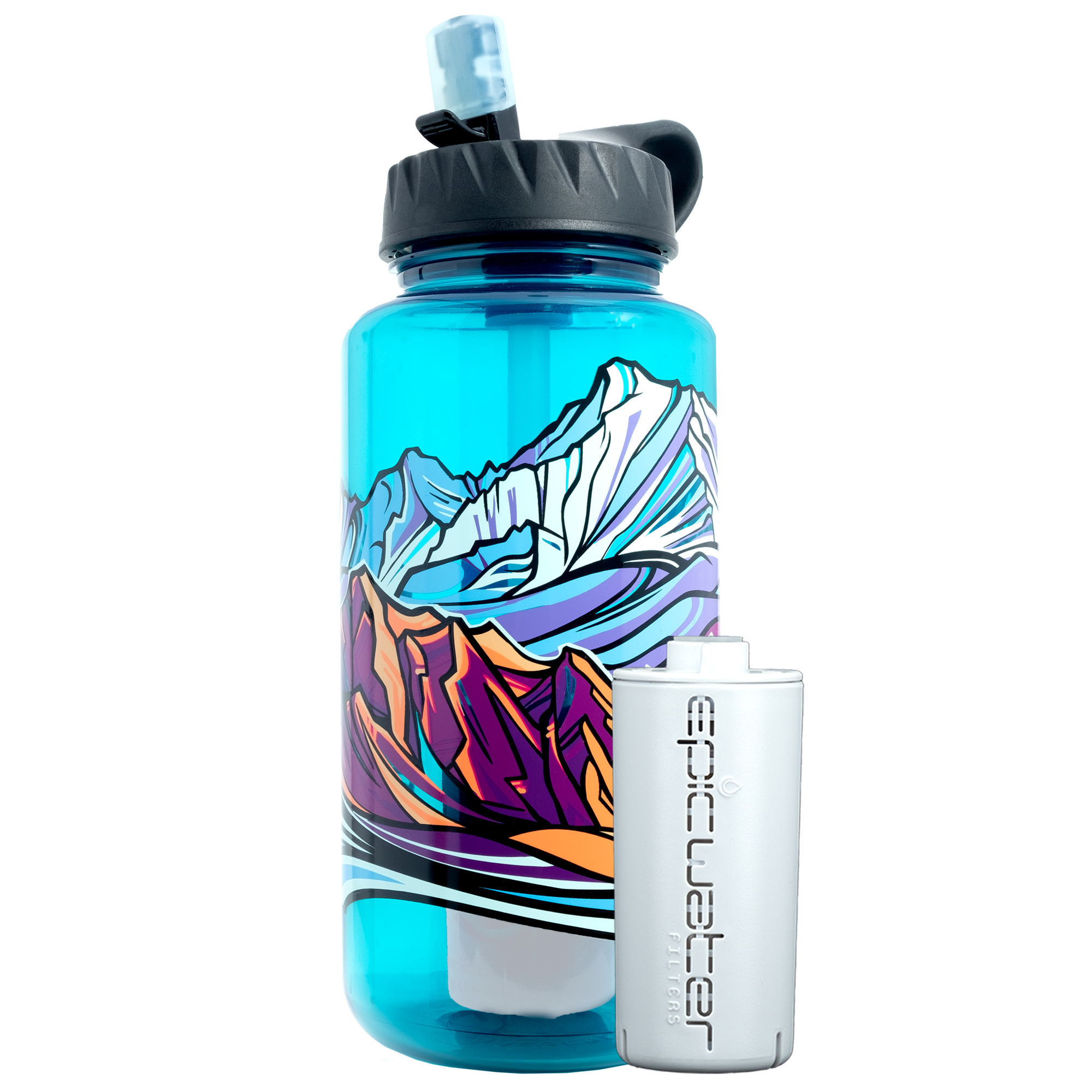 Epic Nalgene OG Gretchen Leggitt Art Epic Water Filters USA
