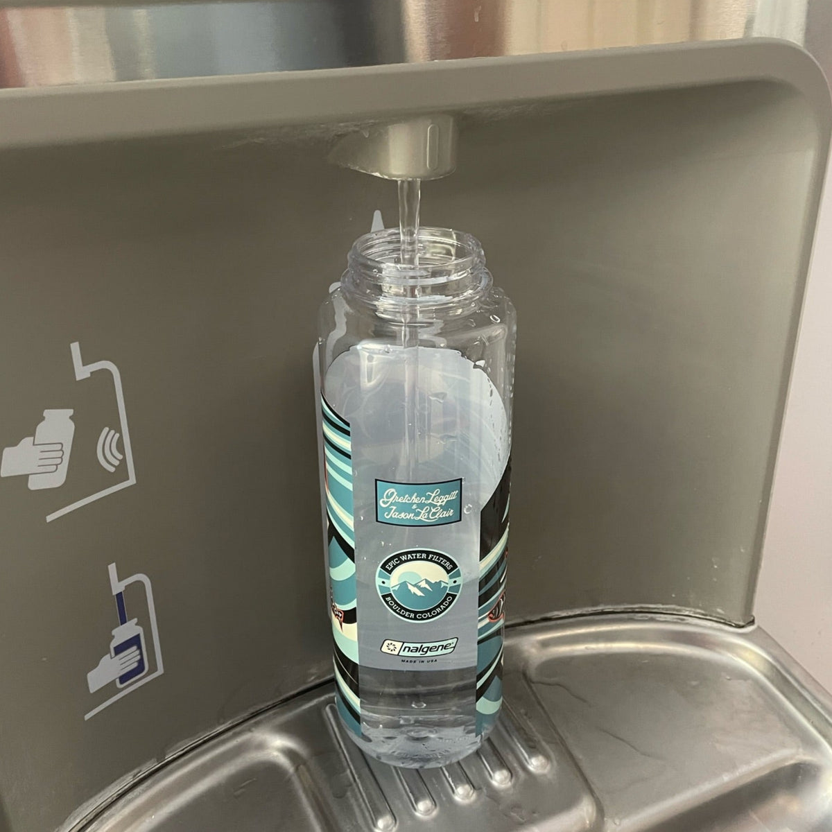Epic Nalgene OG Leggitt & LaClair Art Epic Water Filters USA