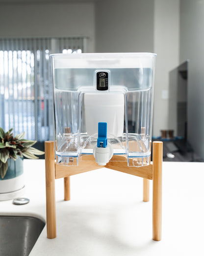 Dispenser Bamboo Stand