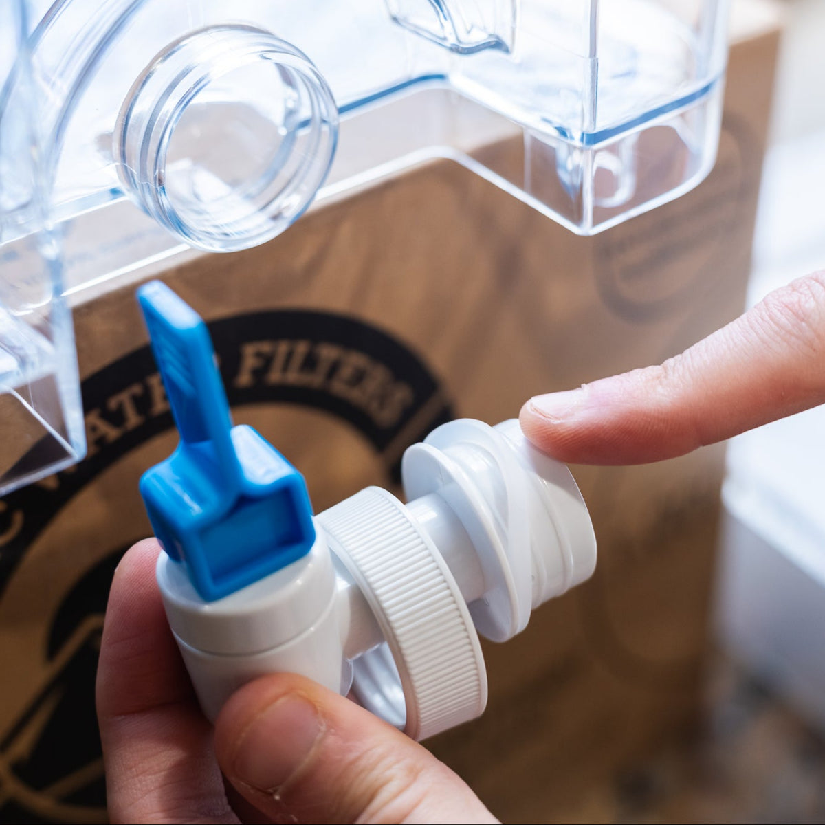 Pure XP Dispenser | Reduces Fluoride & PFAS | More Capacity, Less Refills.