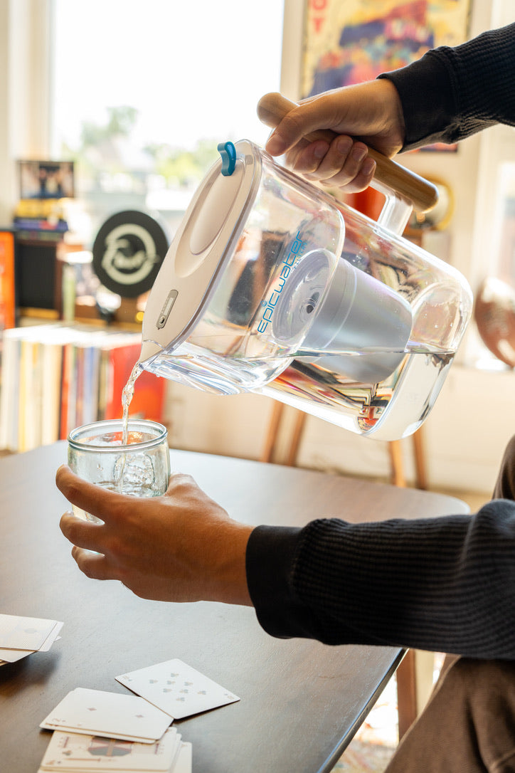 Pure XP Pitcher | Reduces Fluoride, PFAS, & Parasites