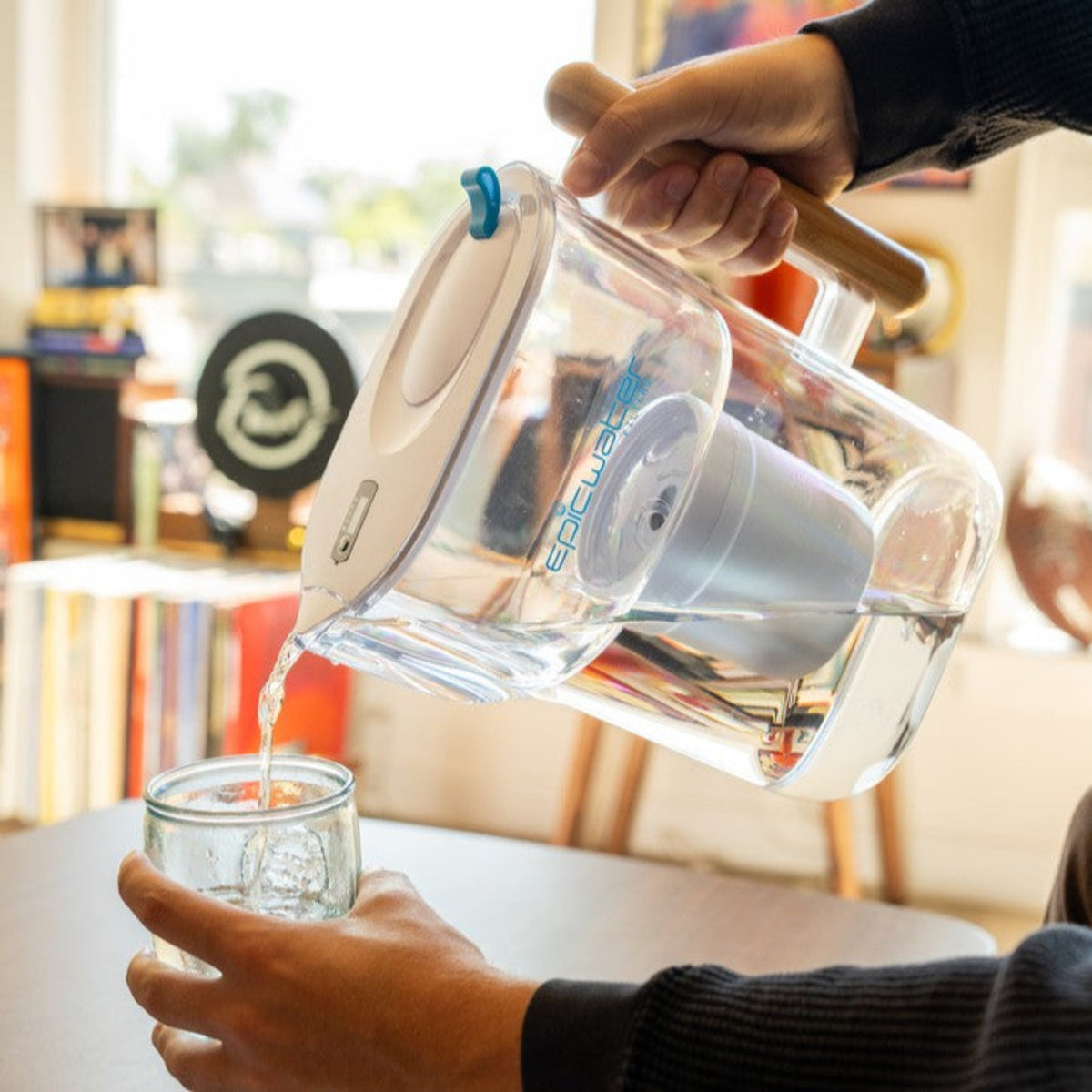 Pure XP Wasserfilterkanne | Reduziert Fluorid, PFAS und Parasiten