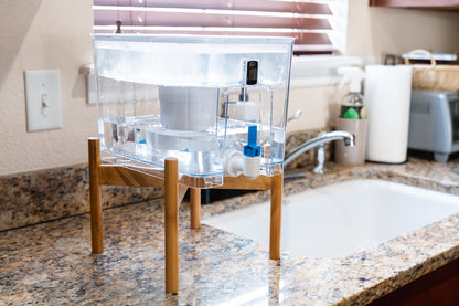 Dispenser Bamboo Stand