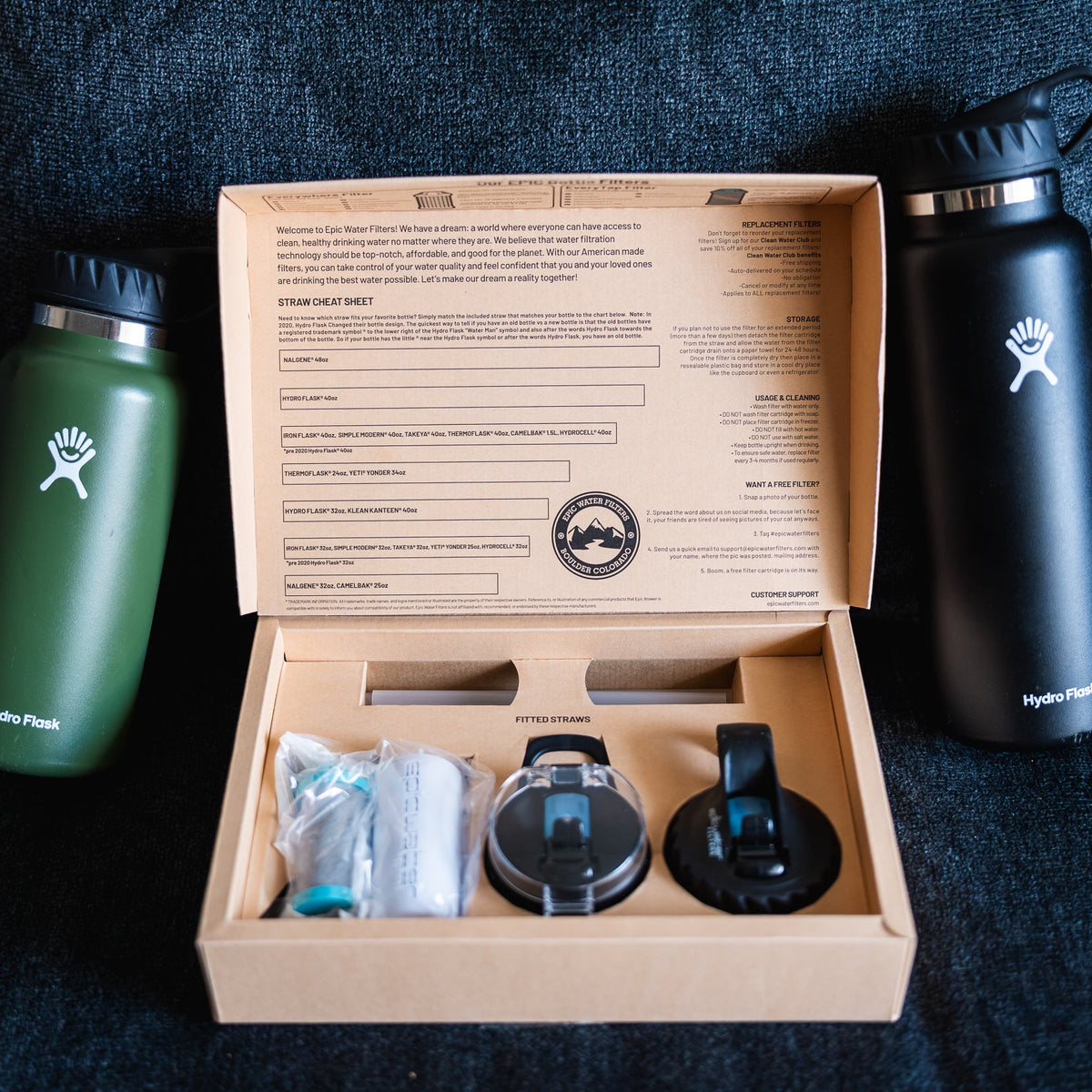 The Answer 2.0 | Compatible With Hydro Flask, Nalgene, and More!