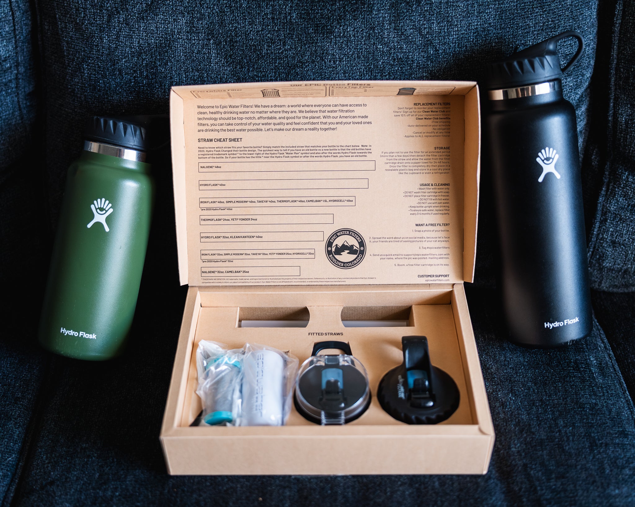 The Answer 2.0 | Compatible With Hydro Flask, Nalgene, and More!