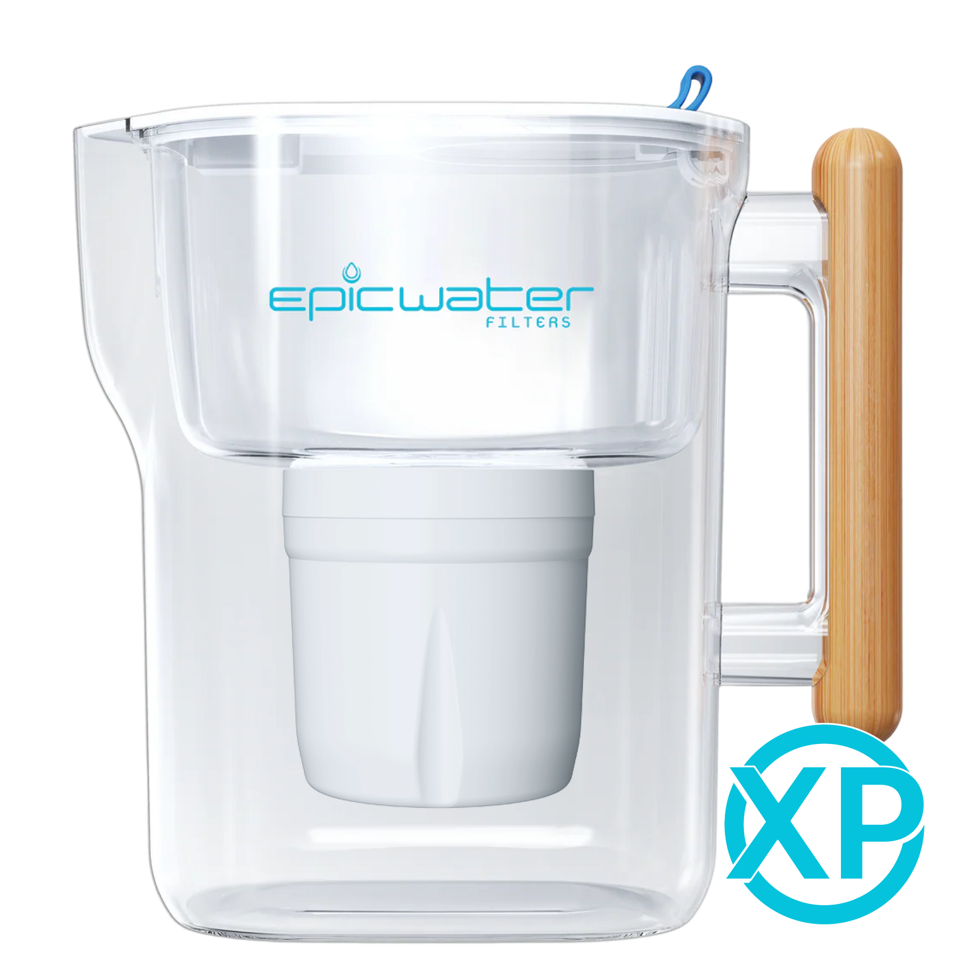 Pure XP Pitcher | Reduces Fluoride, PFAS, & Parasites - Bamboo