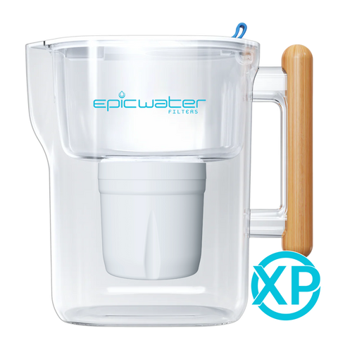 White Pure XP water filter pitcher