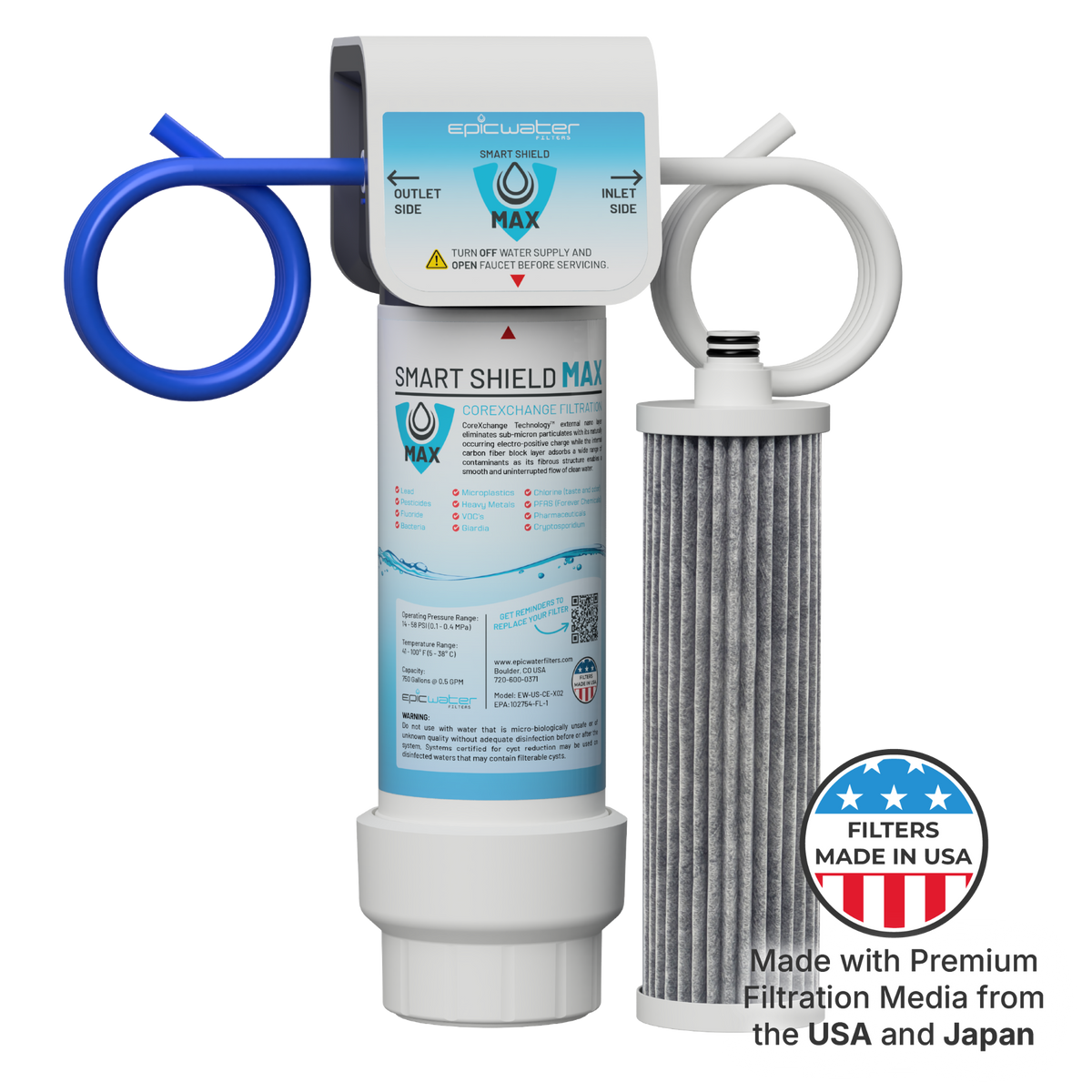 Epic Smart Shield Max Under-Sink Water Filter