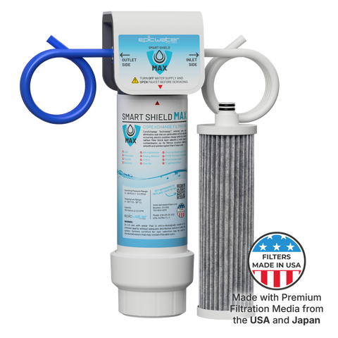 Smart Shield Max under-sink water filter system