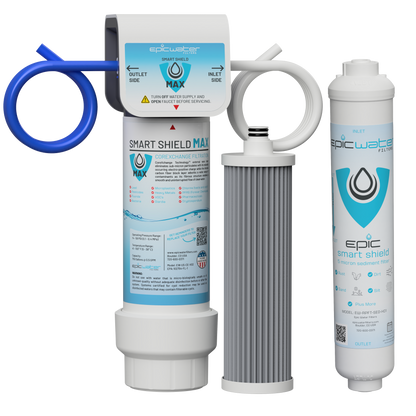 Epic Smart Shield Max + Sediment Filter Bundle