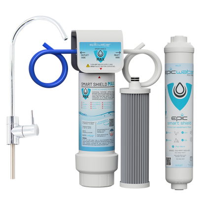 Epic Smart Shield Max with Dedicated Faucet + Sediment Filter
