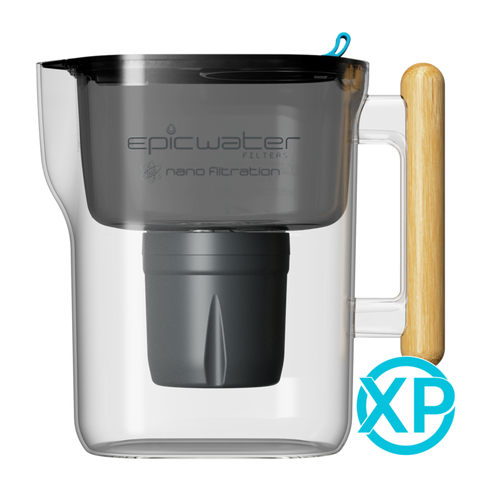 Black Nano XP water filter pitcher
