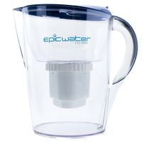 Pure Pitcher | Removes Fluoride in Navy Blue